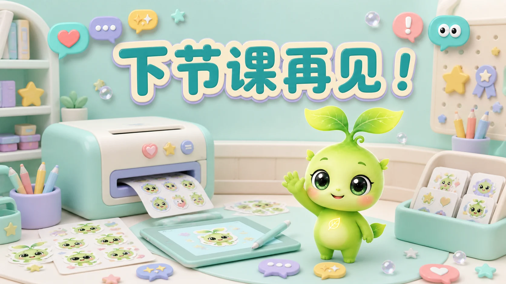 下节课再见！
